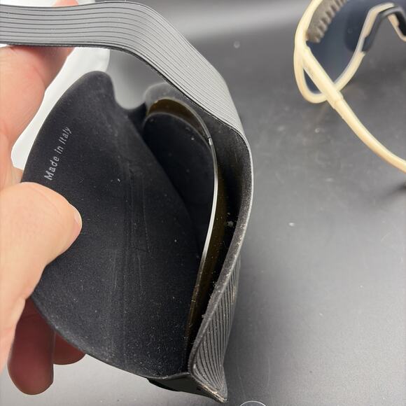 VTG Bolle CHRONO SHIELD 80's Ski Snow Glasses Chronoshield W Case and Extra Lens - Picture 10 of 11